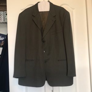 JONES NEW YORK Men’s Suit Set Dark Green